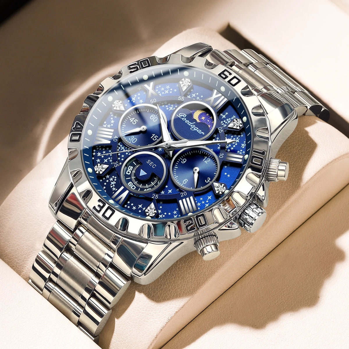 SR Meridian Chronograph detail